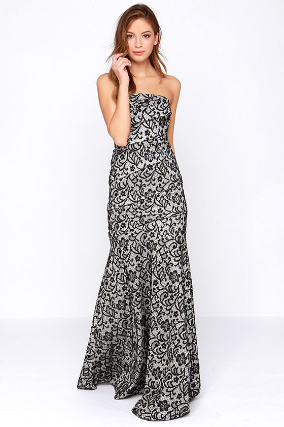 black 2 piece prom dress High-Neck Mock Two-Piece Long Size:US 11 Collection:Citrus Winter Choosing The Perfect Color