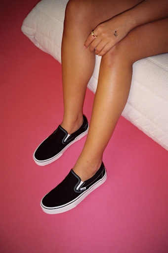 Classic Black Slip-On Sneakers 5