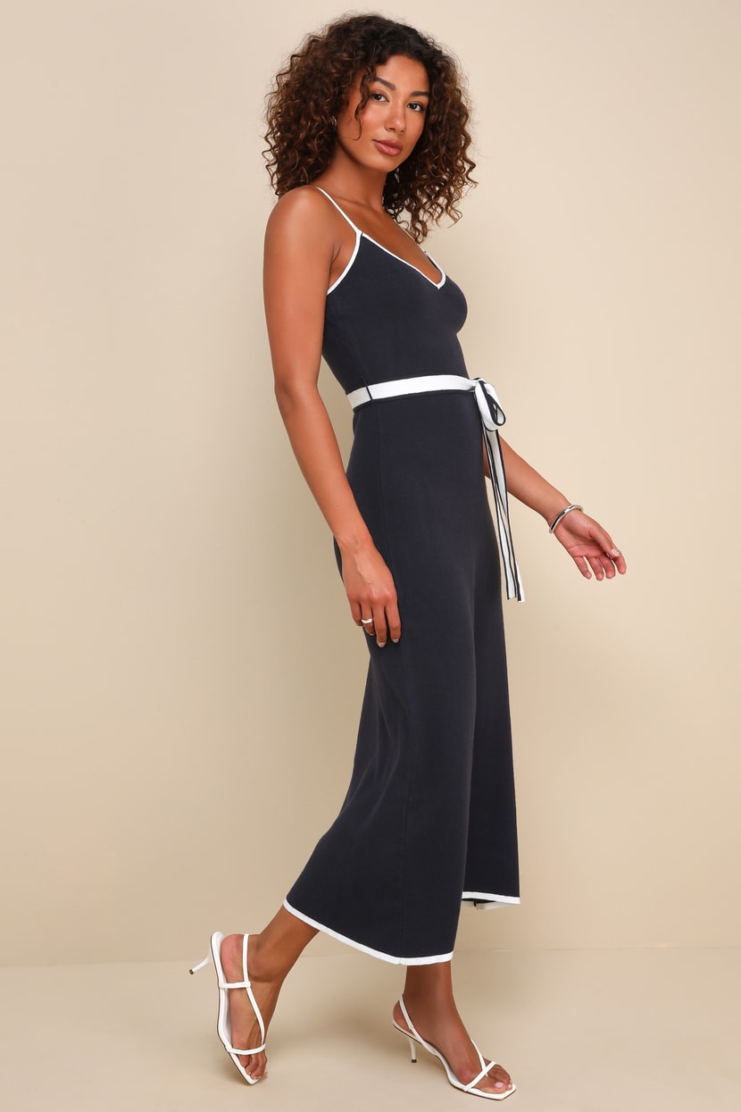 blue and white picnic dress Let's Plan A Picnic Dress S