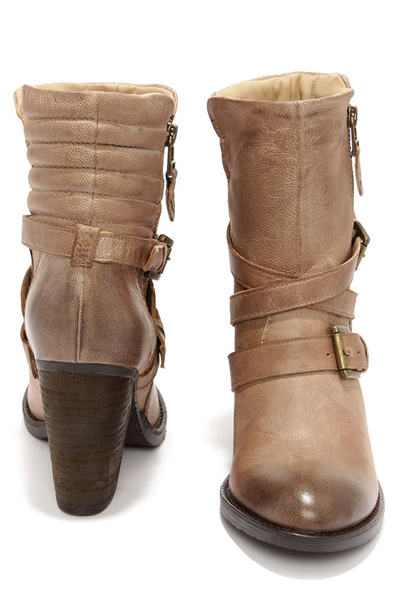 boots steve madden beige