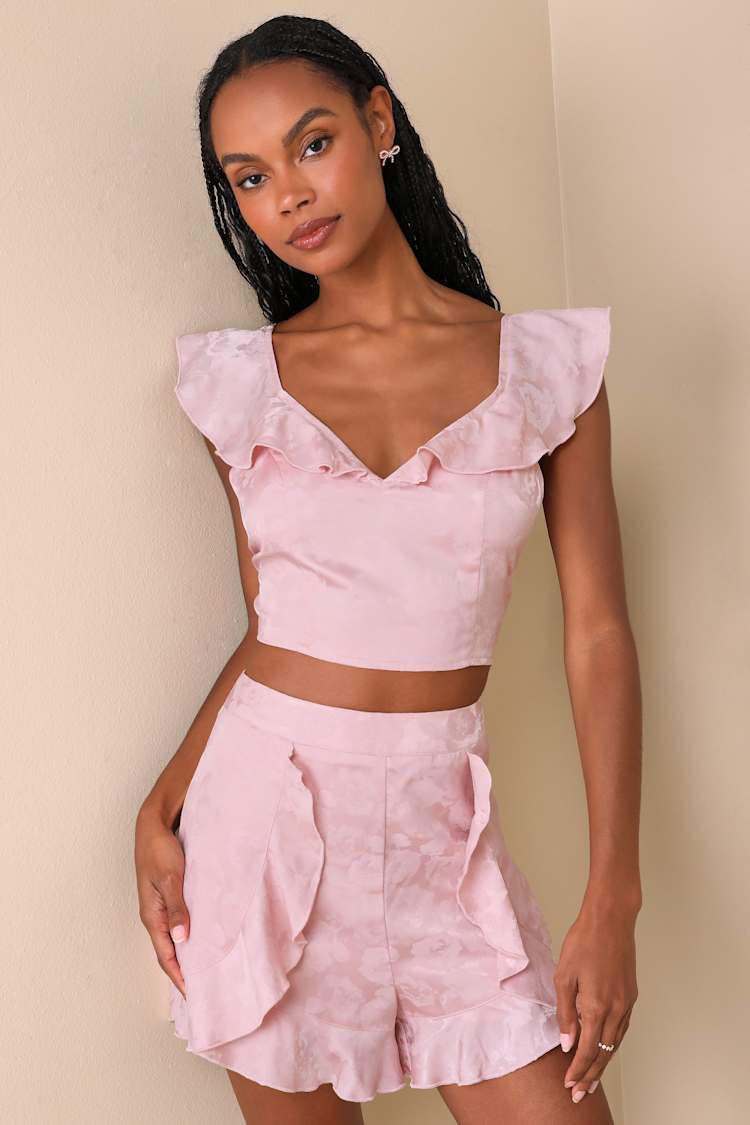 AuroraBoutique】French Pink 華々しく Salopette