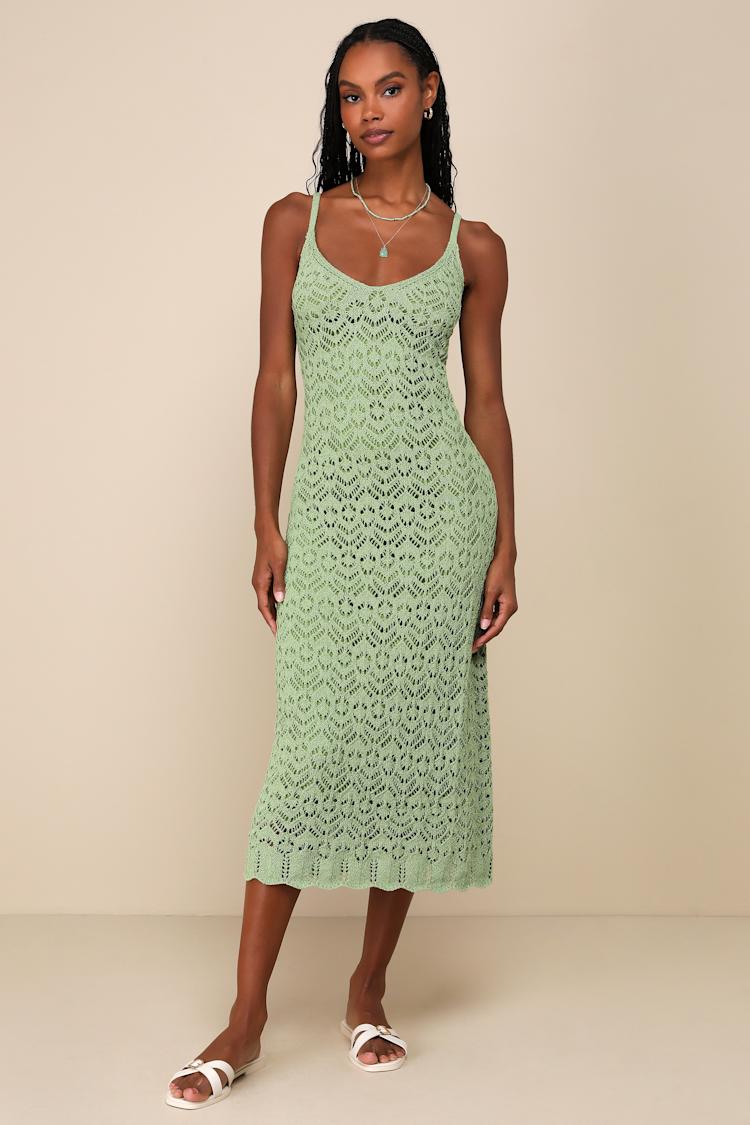 white christmas dresses Cult Gaia - Leila Crochet Dress