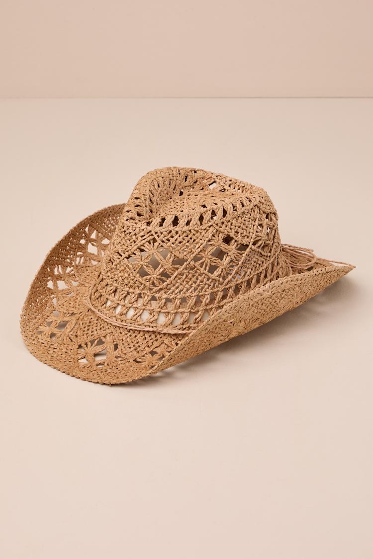 Rodeo Charm Tan Woven Cowboy Hat