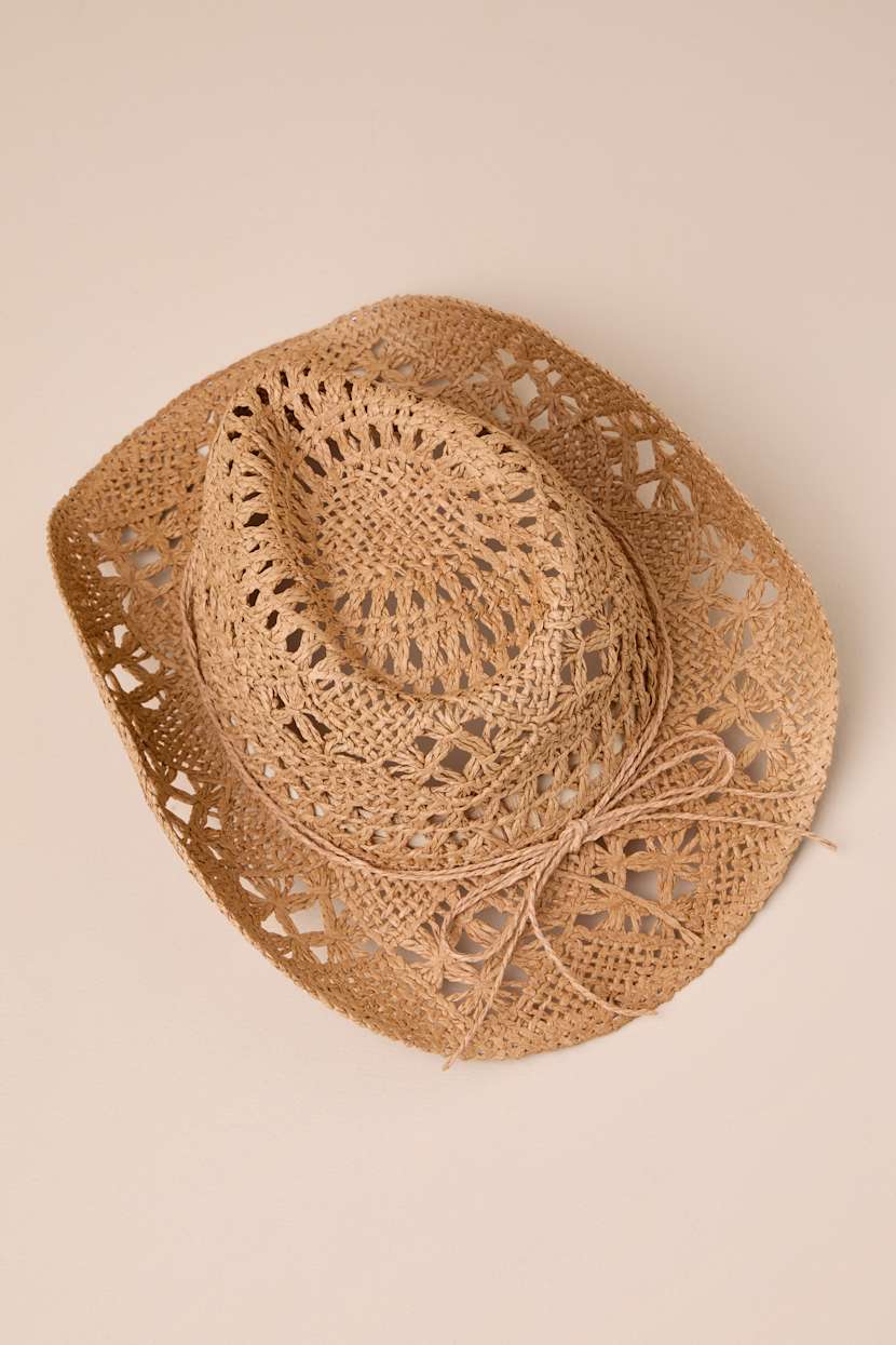 Rodeo Charm Tan Woven Cowboy Hat