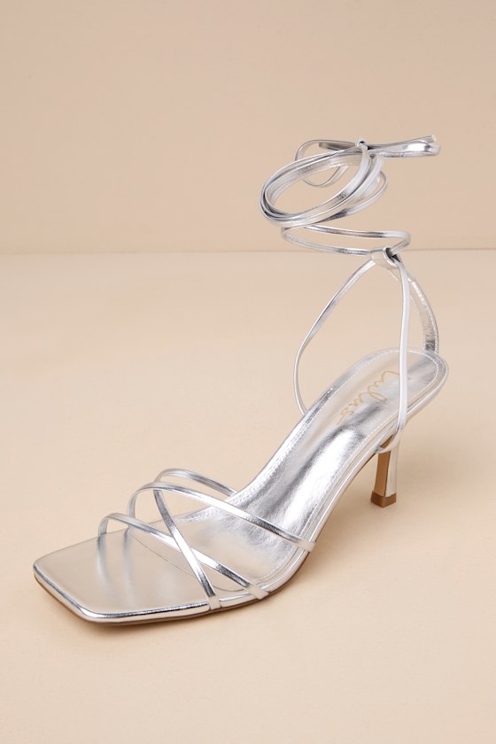 shriver low leather lace up heeled shoes