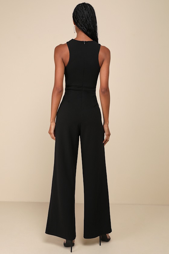 Nice black jumpsuit hotsell