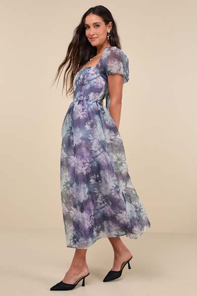 open lace back dress Rove Linen-Cotton Midi Dress - Back Details main image 1