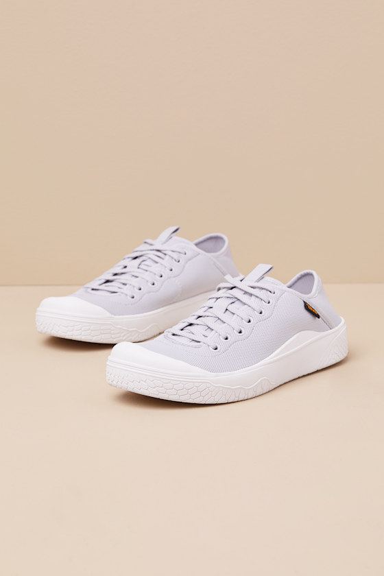 Terra Canyon Lunar Rock Grey Mesh Lace-Up Sneakers 1