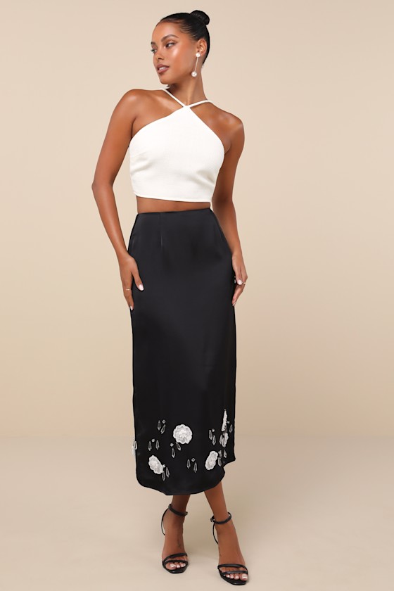 スカート Mary heart skirt Black ANDMARY】Mary heart skirt