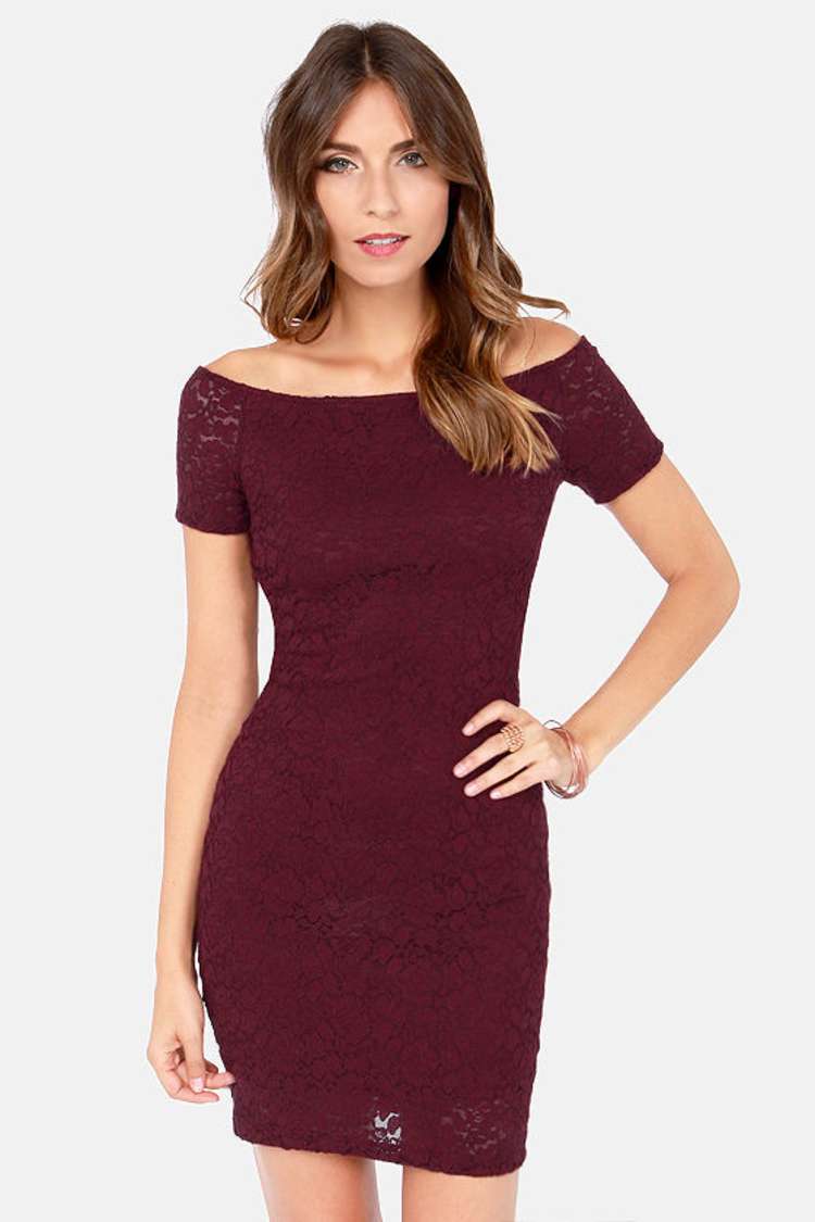 bodycon velvet dress Urszula Red Floral Lace Corset Maxi Dress main image 0