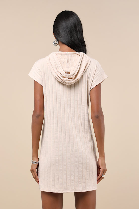 ワンピース Bubble Sleeve Mini Dress / Beige Shop the Chamberlain Balloon Sleeves Mini Dress Beige