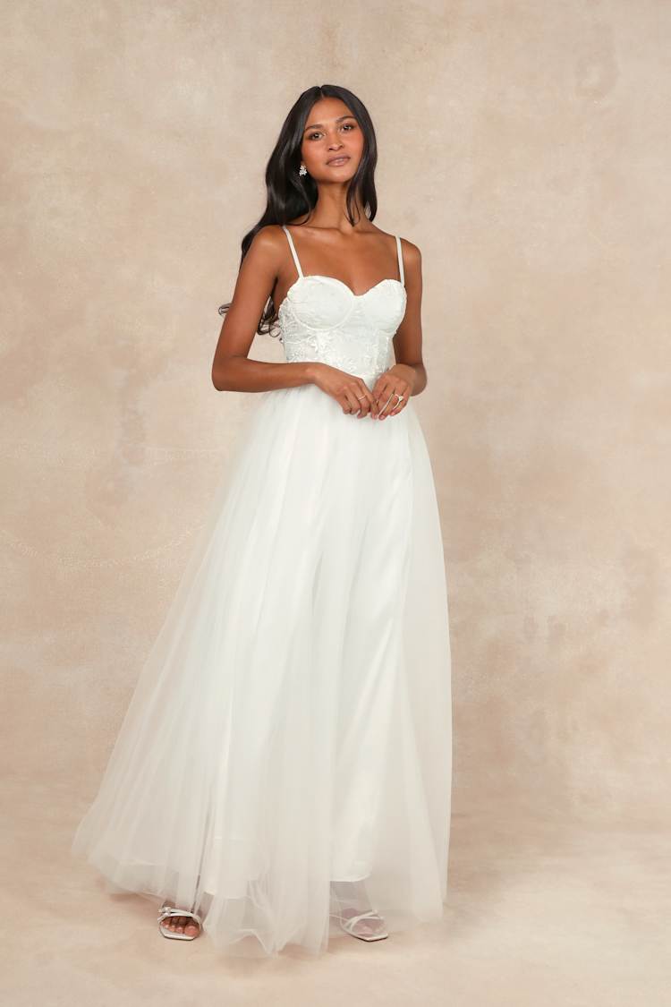 green emerald velvet dress Jane Summers Ivie White Strapless Tea Length Rustic Romantic Outdoor Wedding Dress 10 / White , Female , Adult main image 0