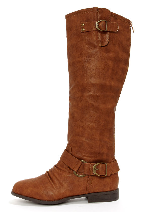 tan suede riding boots