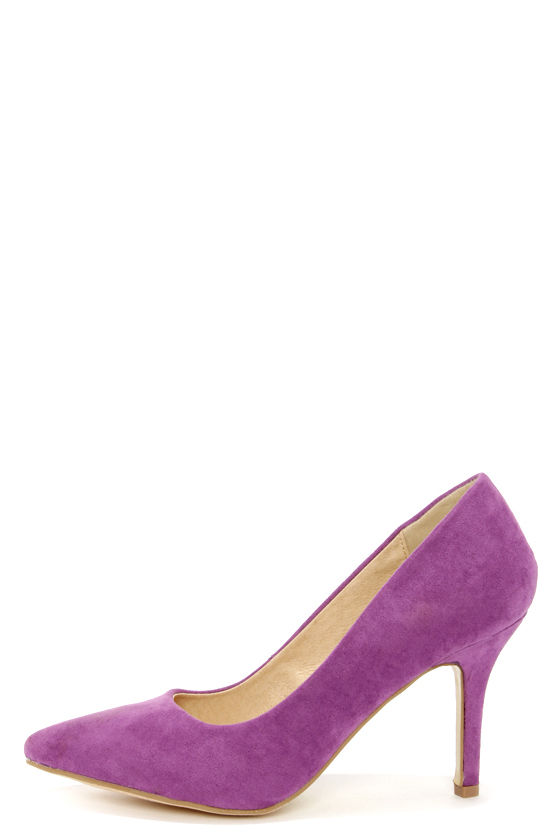 Cute Light Purple Heels - Pointed Pumps - High Heels - $27.00 - Lulus
