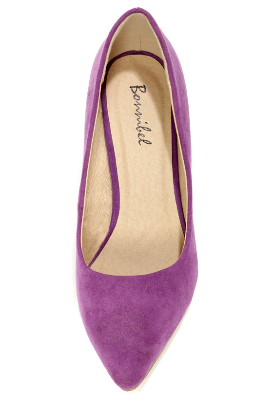 pale purple heels
