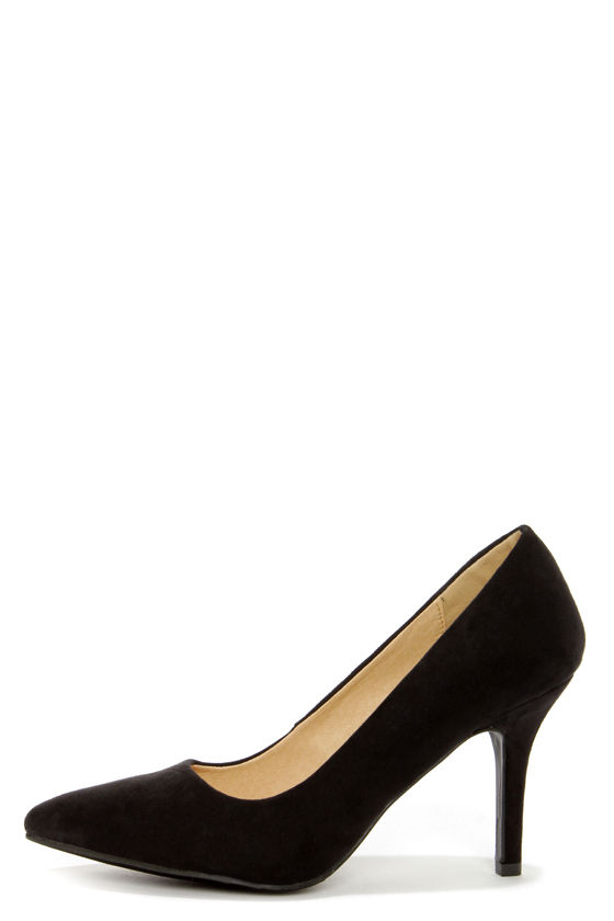 Cute Black Heels - Pointed Pumps - High Heels - $27.00 - Lulus