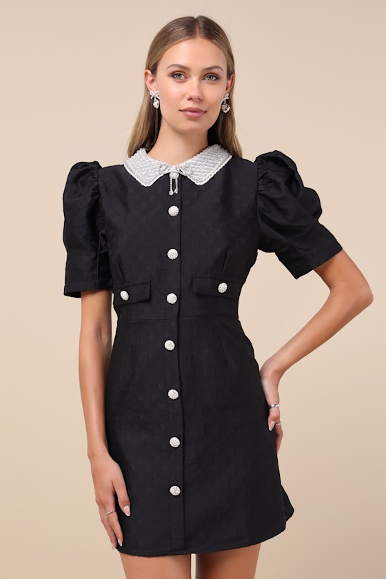 Puff Cap Sleeve Jewel Detail Sets