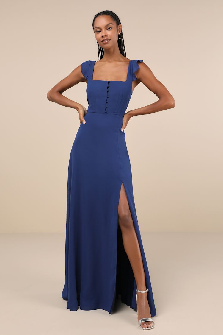 tie back bridesmaid dresses Rosea Romantic Halter Tie Back Chiffon Bridesmaid Dresses, Cabernet
