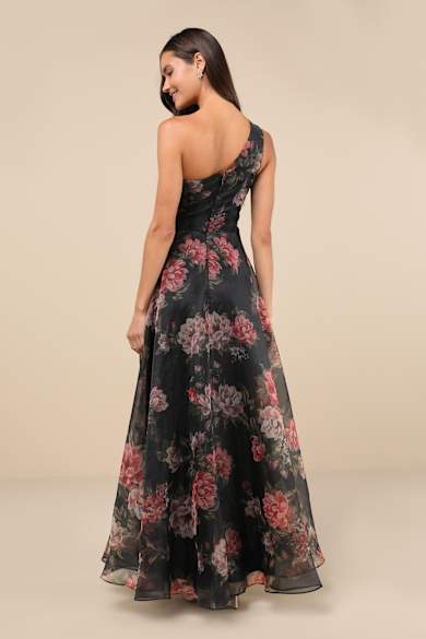 Black, White One Shoulder Dresses, One Sleeve Dresses | Lulus