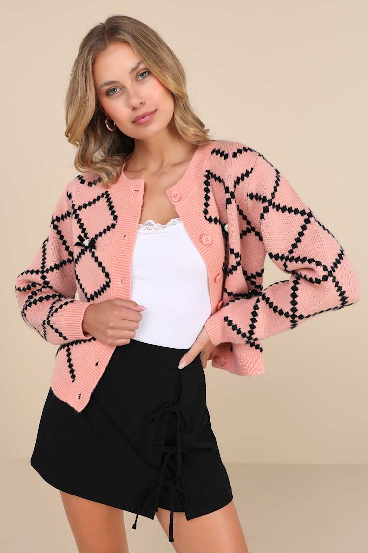 Perfectly Pink Cardi