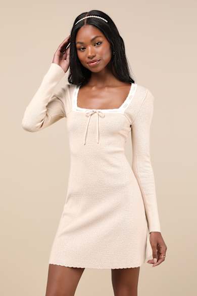 sachin and babi light blue dress Beige Casual Dresses main image 0