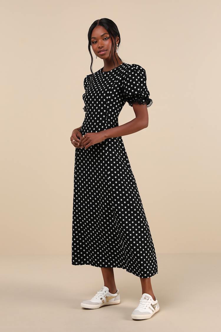 purple wrap midi dress Purple Floral Wrap Midi Dress 8
