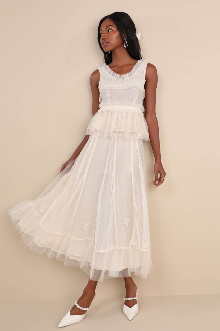 open lace back dress Off-Shoulder Short Poofy Prom Dress with Sheer Corset Blush / XLarge