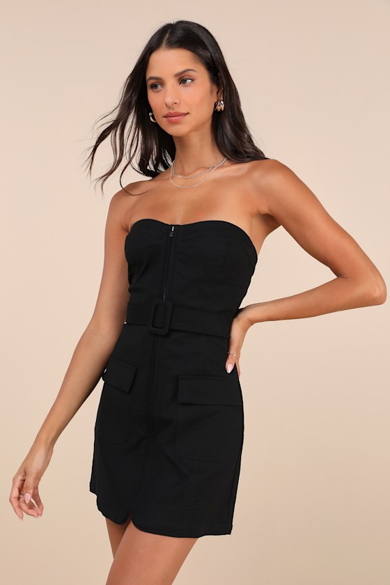 トップス andmary Natalie mini dress/black ANDMARY】Natalie mini dress
