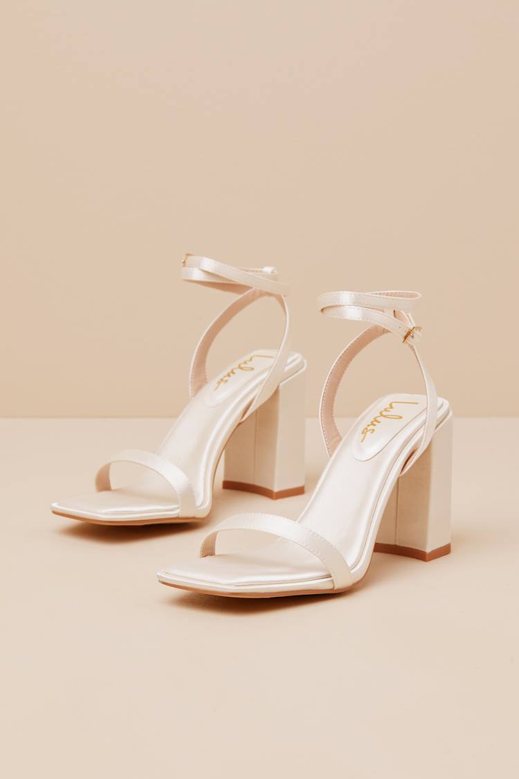 wedding shoes for champagne dress GOOSHOE Champagne Dress Sandals 10.5