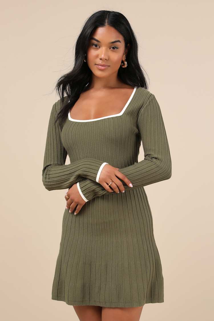 slim fit dress slacks DIAGONAL SEAM WINTER DRESS – Belle main image 0