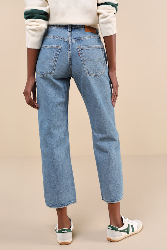 Levi's 501 '90s Ankle - Medium Wash Jeans - Straight Leg