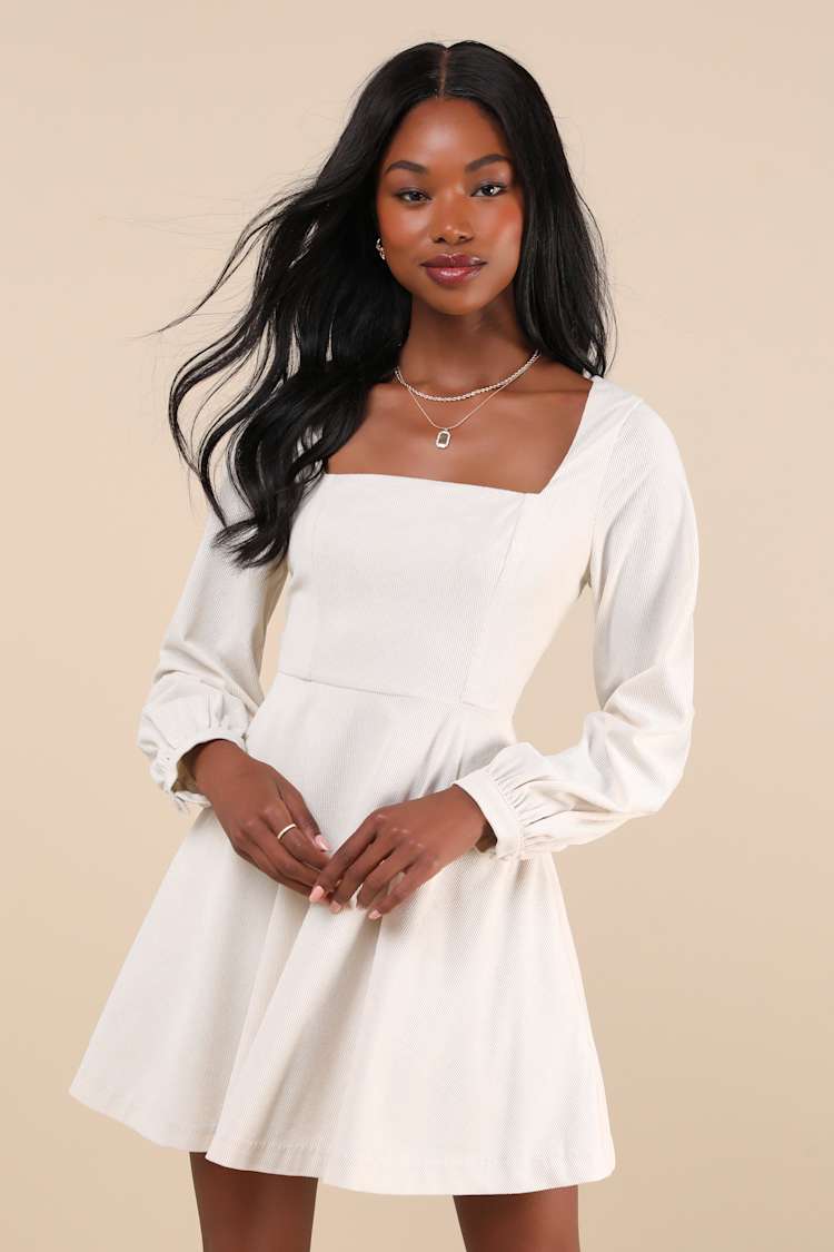 beige dress with pockets Chic Beige Button-Front Shirt Dress with Rolled Sleeves – Effortless Urban Style LARGE main image 0