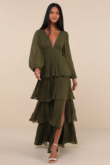 long sleeve boho maxi dress amazon Womens Boho Floral Dresses Vintage Long Sleeve Crew Neck A Line Pleated  Swing Flowy Maxi Dress Wedding Guest Dress Black at Amazon Women's Clothing  store
