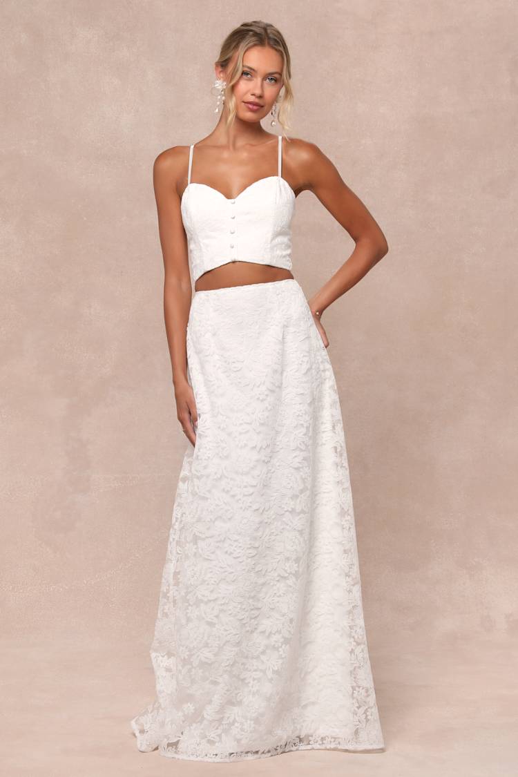 White Tulle Yours Top