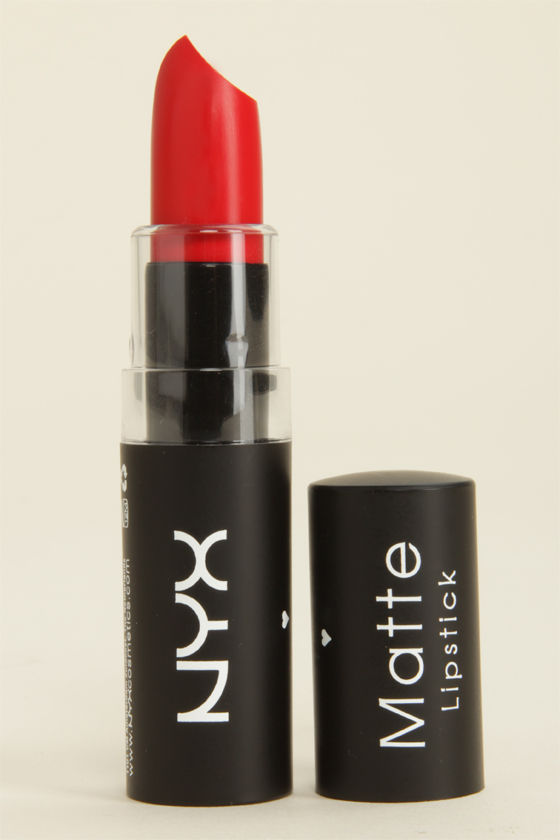 NYX Pure Red Matte Lipstick
