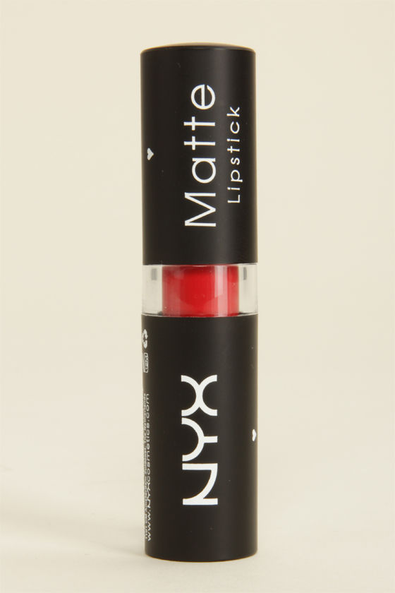 NYX Pure Red Matte Lipstick