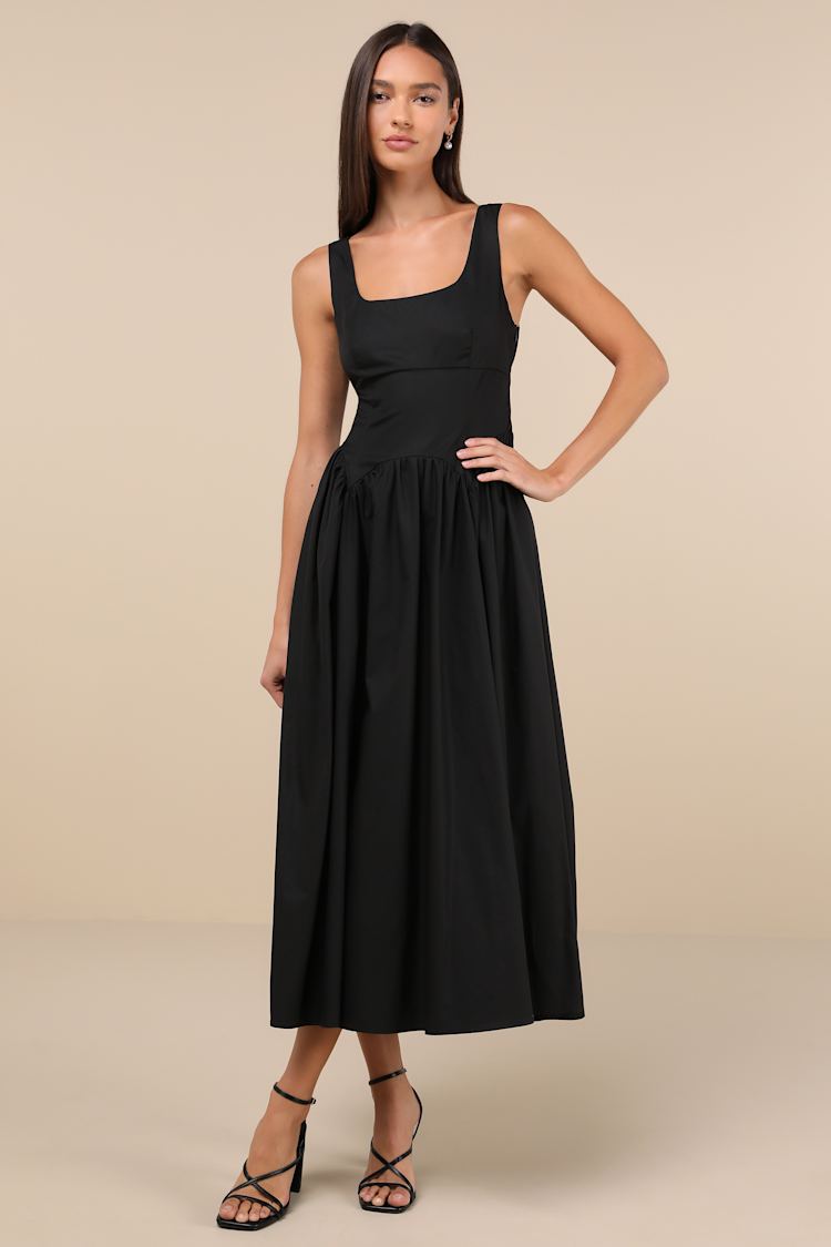Charms Drop Waist Dress