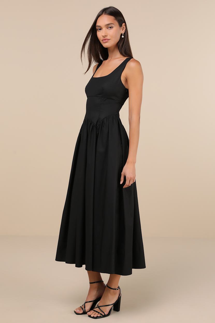 Charms Drop Waist Dress