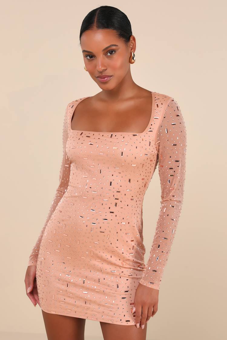 fitted lace wedding dress Amazon.com: MOEENCN Sexy Long Sleeve Midi Dress for Women Sheer Mesh Printed  2 Piece Skirt Set Crew Neck See Through Bodycon Party Clubwear : Clothing,  Shoes & Jewelry main image 0