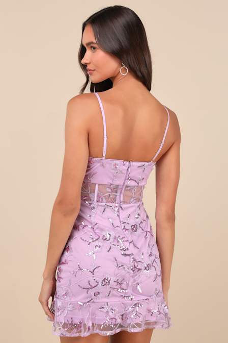 Exquisite Approach Black Satin Strapless Cowl Back Mini Dress