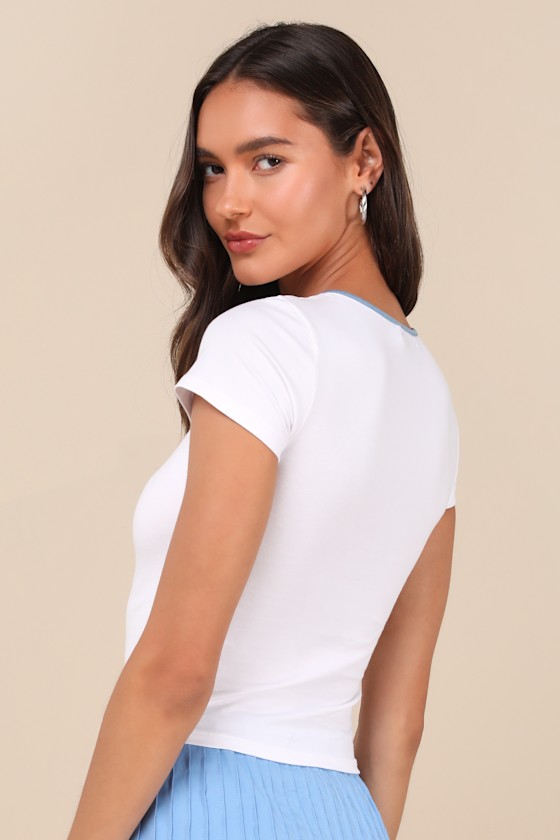 keyhole cutout top