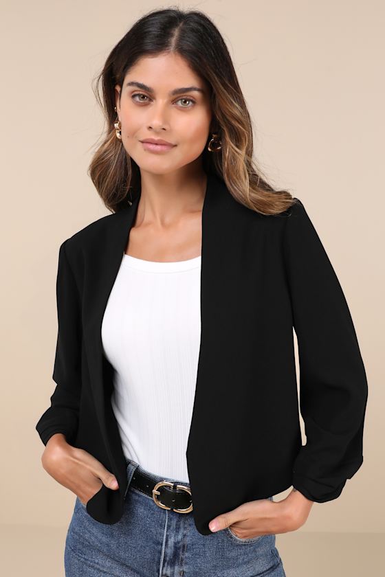 Business Diva Black Blazer 5