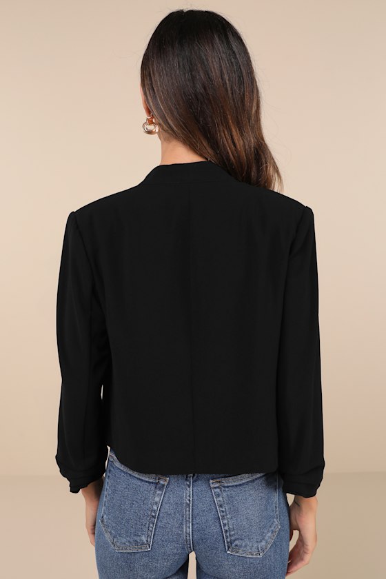 Business Diva Black Blazer 2