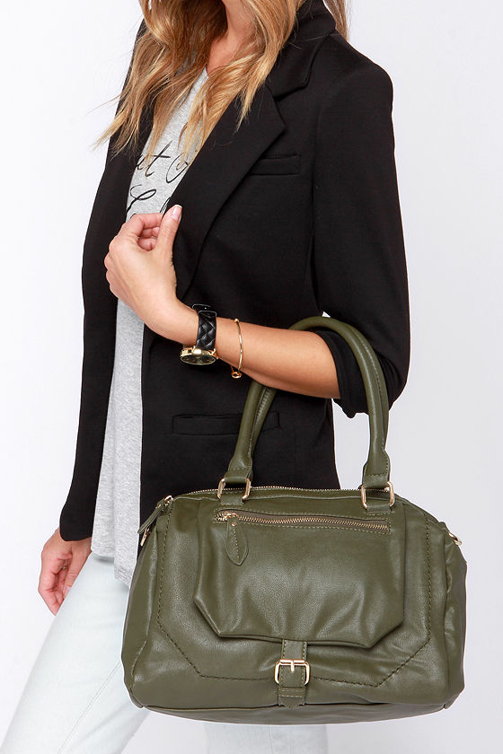 Cute Olive Green Handbag Vegan Purse Vegan Handbag 42.00