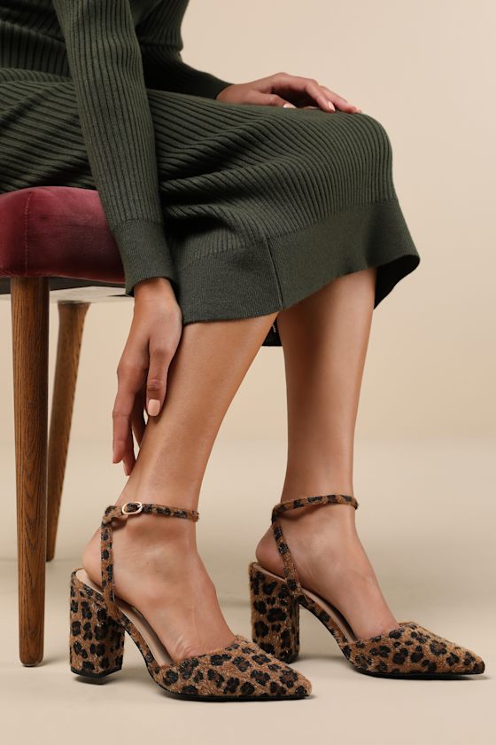 Aulimas Pony Ankle Boots (Leopard)