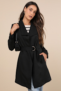 Winnipeg Black Trench Coat 7