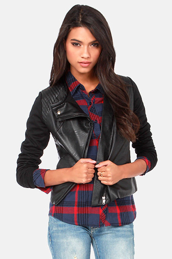cute black jackets