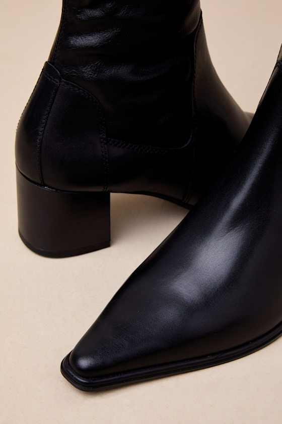 Vagabond Shoemakers Hedda Knee High Boot In Black