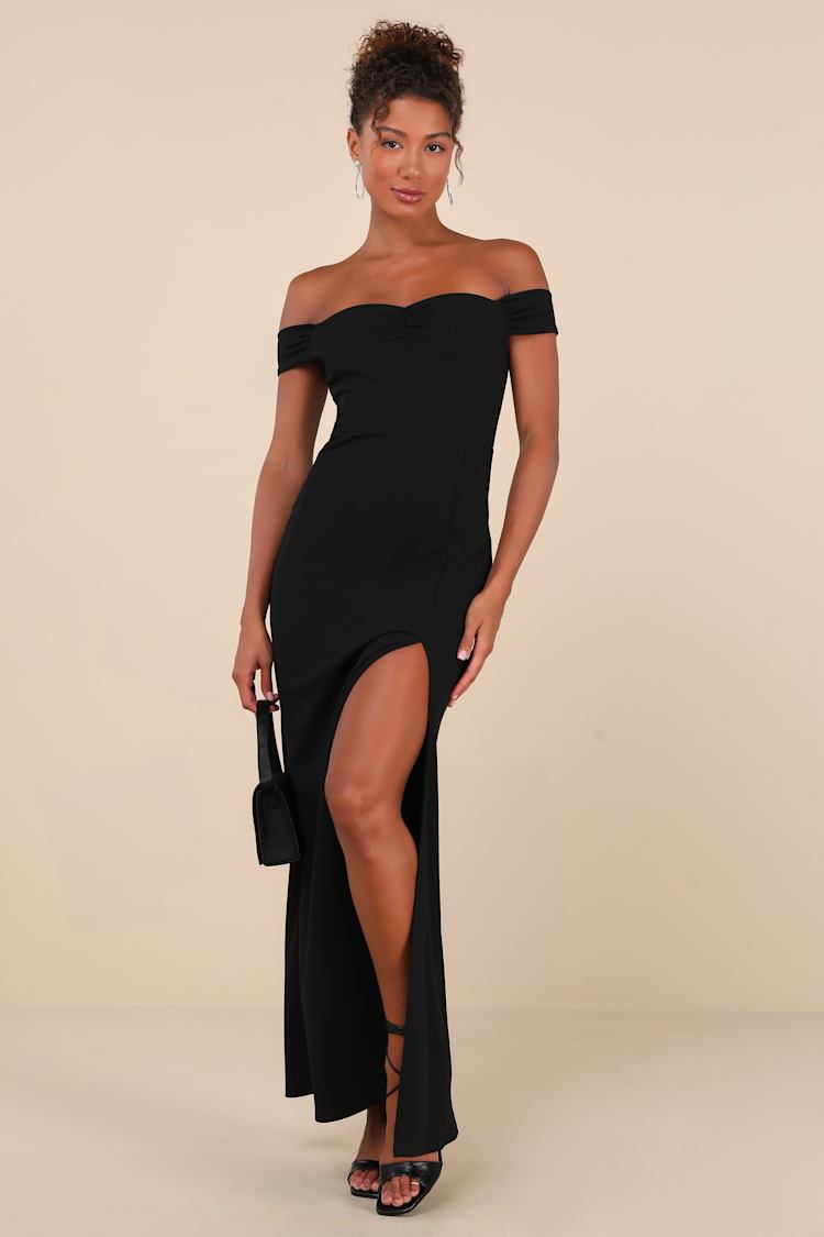 black square neck dress long sleeve Embellished Square Neck Black Velvet Mini Dress main image 1