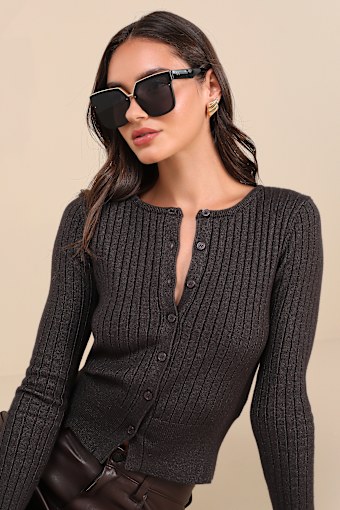 Main Frame Black Rimless Sunglasses 1